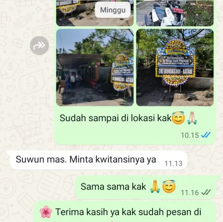 Pengiriman Papan Bunga Duka Mlawat Pamotan