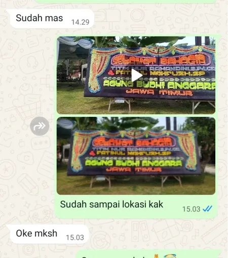 Pengiriman Papan Bunga Mlawat Pamotan