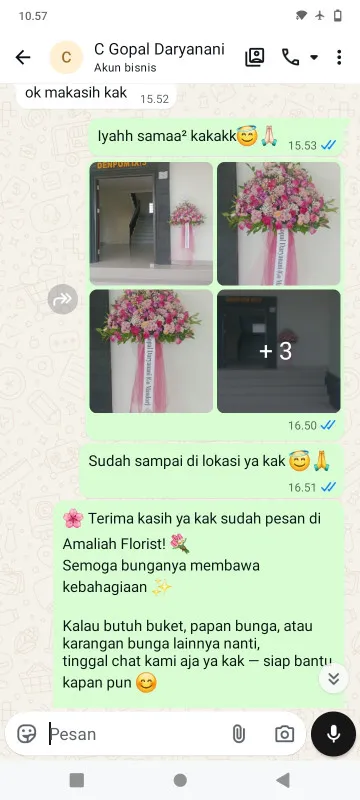 Pengiriman Karangan Bunga Mlawat Pamotan