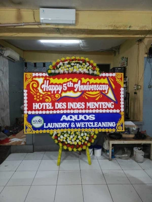 Papan Bunga di Mlawat Pamotan