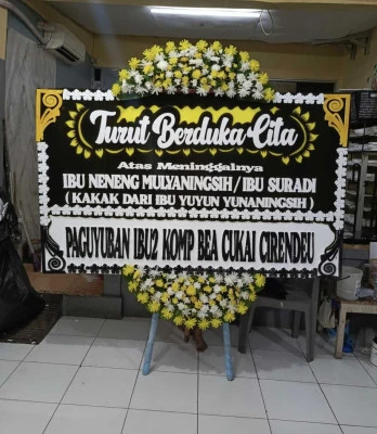 Papan Bunga di Mlawat Pamotan